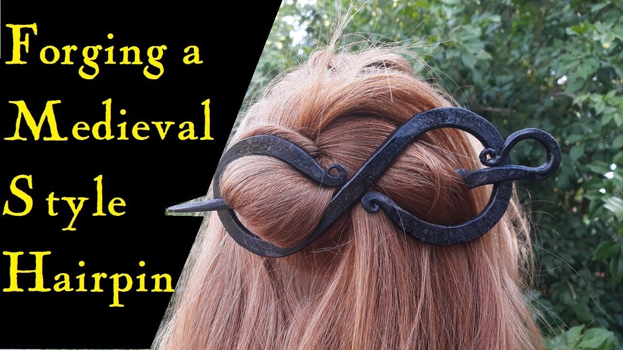 Forging a Medieval Style Hairpin