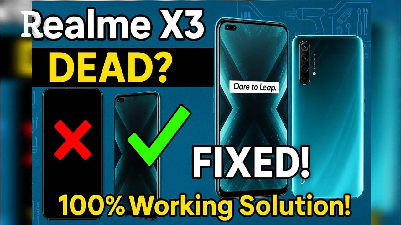 📱 Realme X3 Dead Solution | Realme X3 Not Turning On | X3 Dead Problem ✅