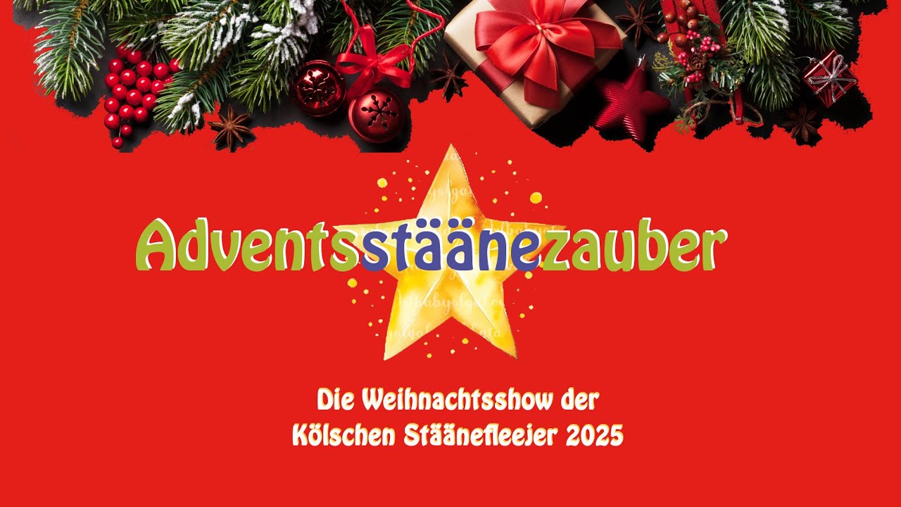 Adventsstäänezauber - unsere neue Weihnachtsshow