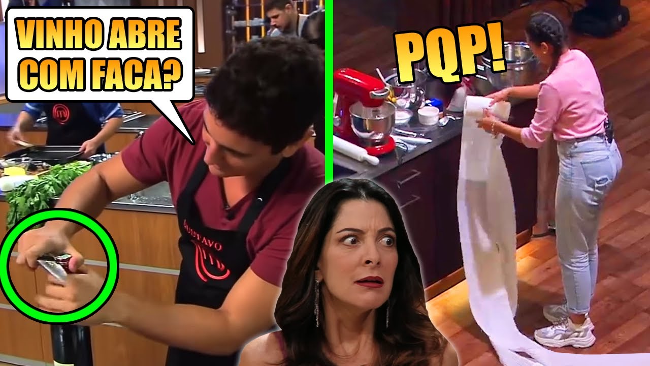 OS FAMOSOS MAIS DESASTRADOS DO MASTERCHEF! #2
