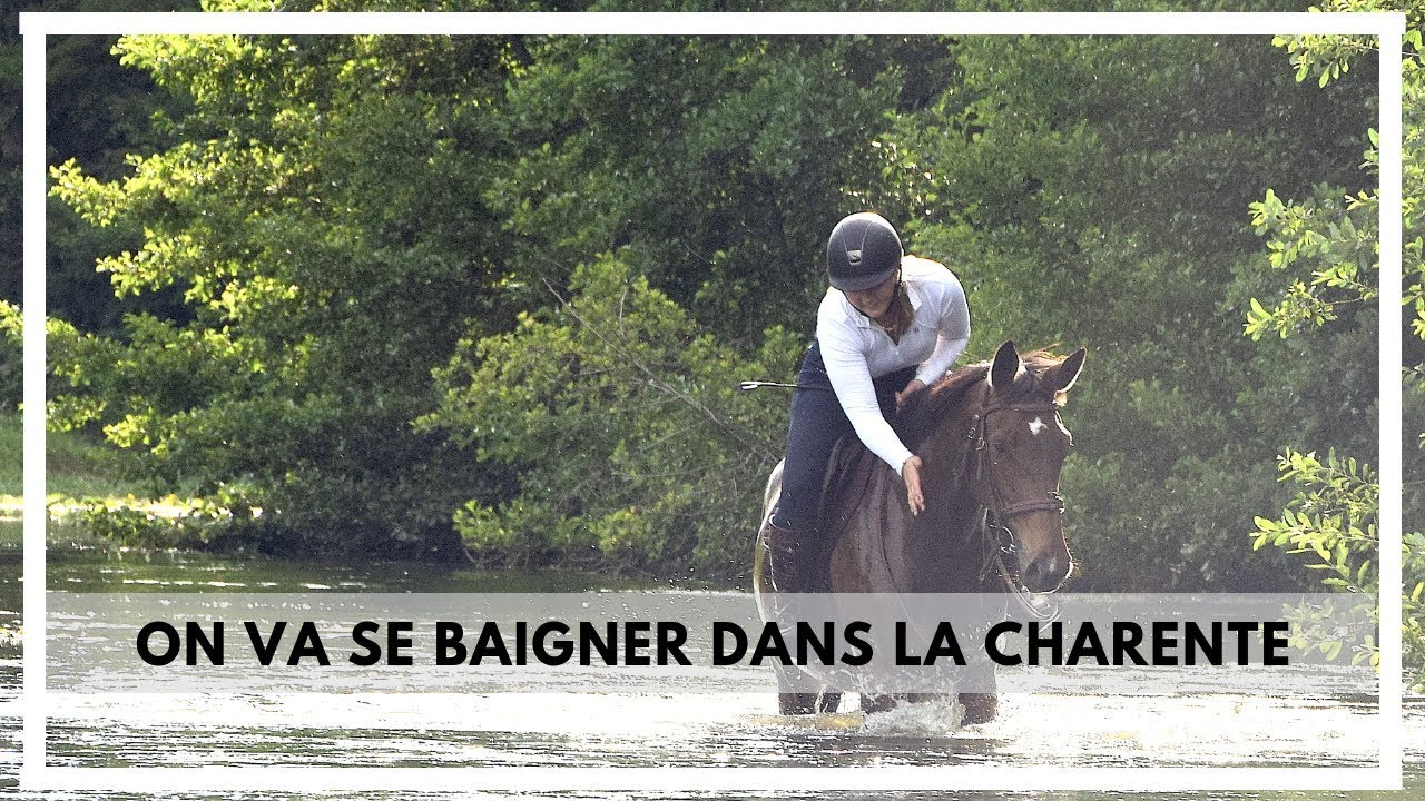 On va se baigner dans la Charente
