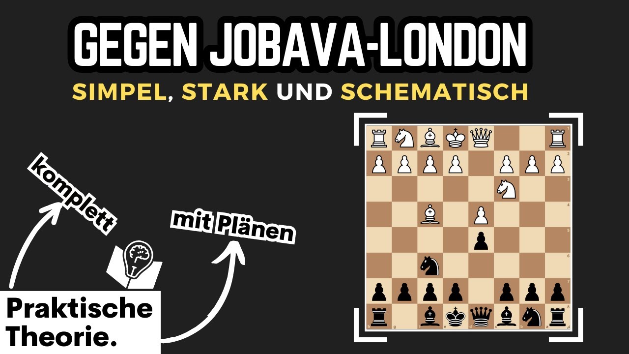 Komplettes Repertoire gegen Jobava-London | Praktische Theorie (neue Serie)