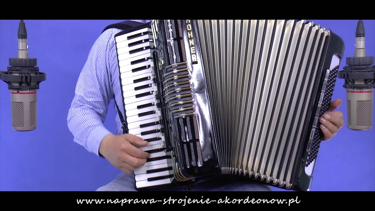 Hohner Imperator V Musette_Astor Piazzolla_Oblivion akordeon po naprawie strojeniu u Tadeusza Łandy