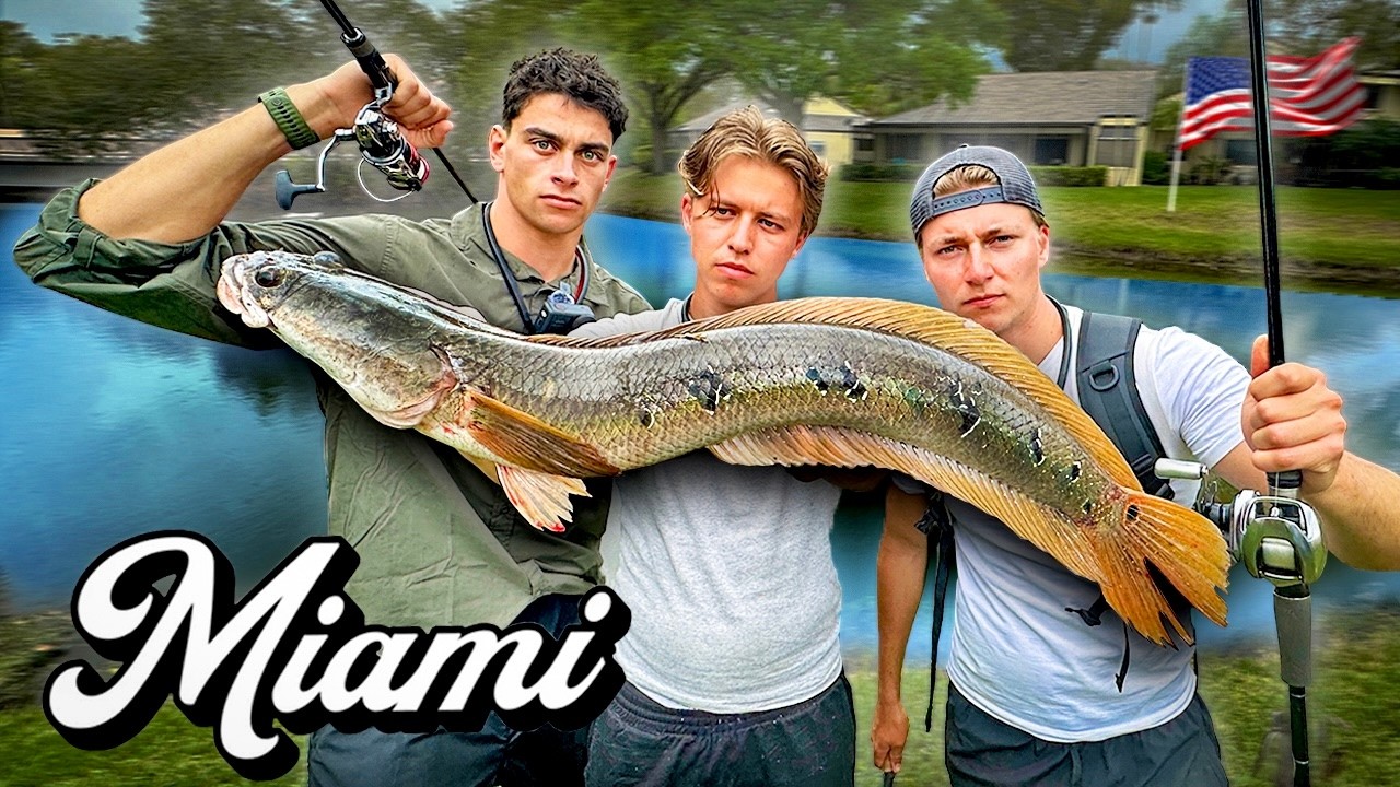 Invasive SCHLANGENFISCHE Fangen und Zubereiten 🍽️🥵