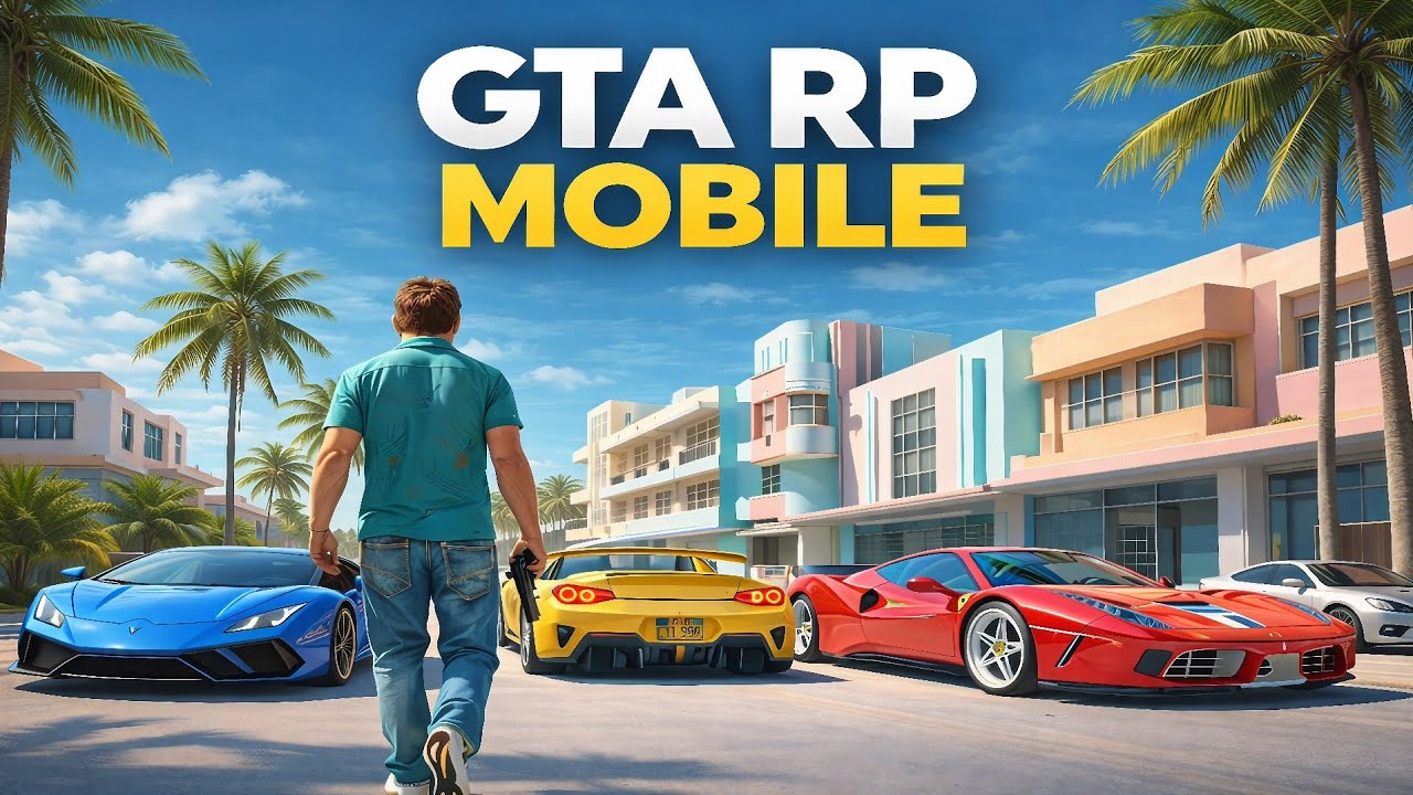 GTA RP Mobile Is HERE 🤯 Full Open World Gameplay