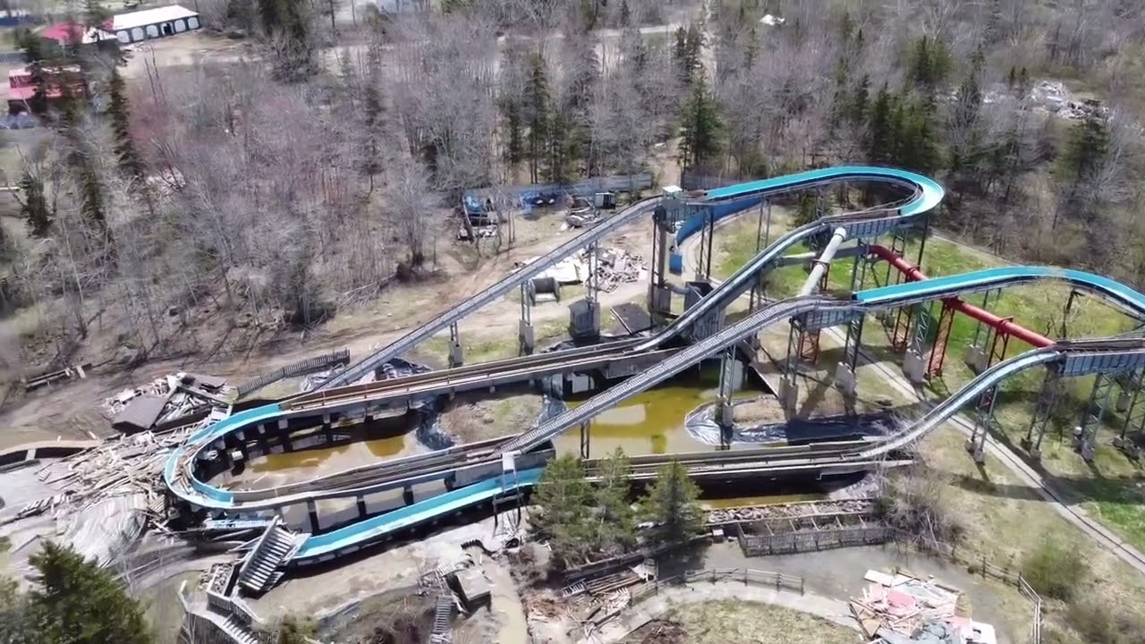 Another trip over the old Upper Clements Park