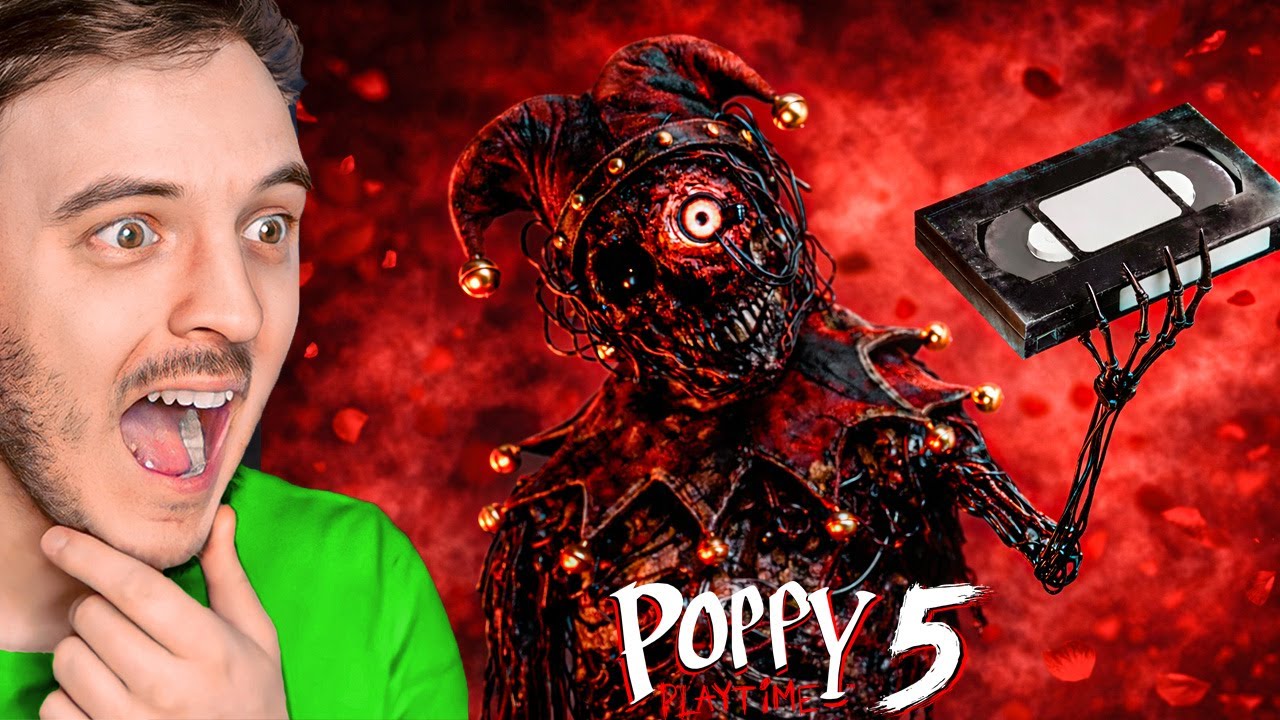POPPY PLAYTIME CHAPITRE 5 OFFICIEL : LE VISAGE DU PROTOTYPE EST MONTRÉ SUR UNE VHS ?!