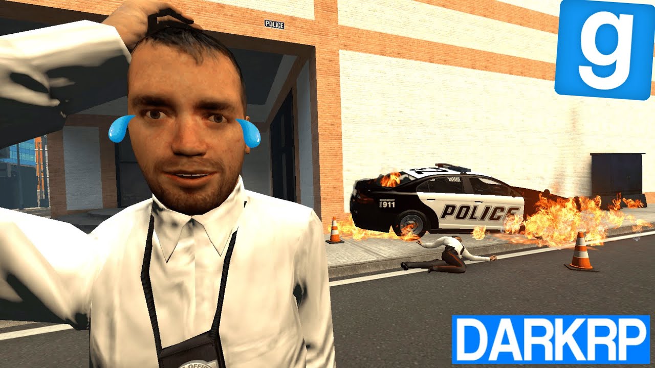 JE DEVIENS LE PIRE POLICIER ET EXPLOSE LE COMMISSAIRE 😂 | Garry's mod DarkRP Sunset G