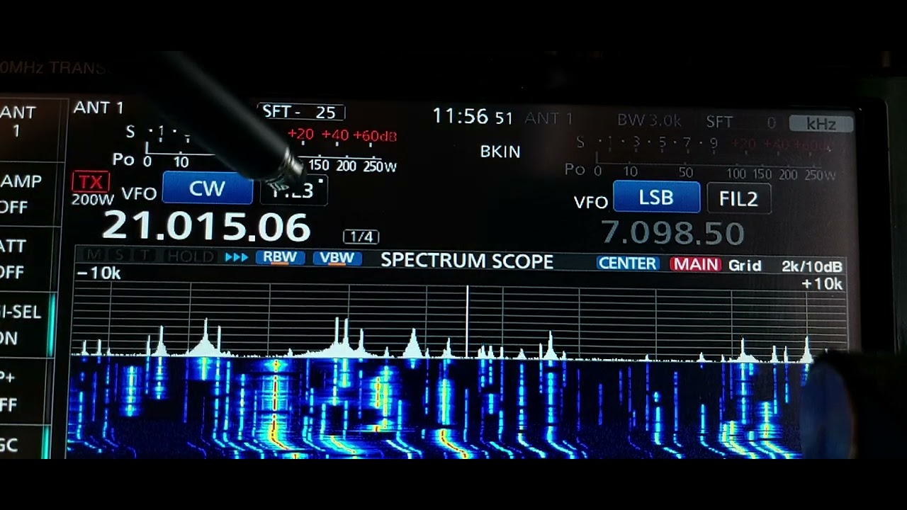 CQ WW WPX Contest 2025. rx ICOM 7760.