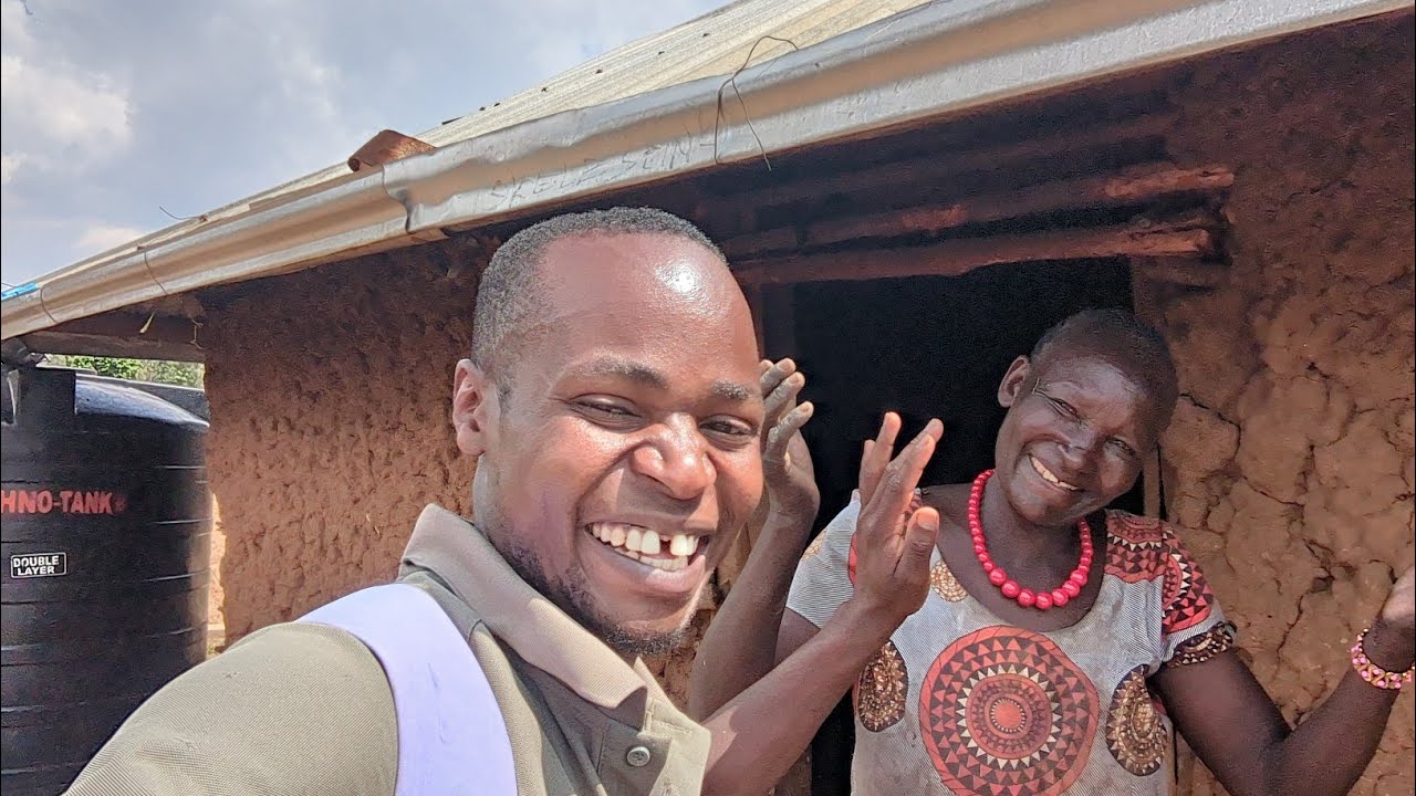 One on one with dance grandma for giving me story of happy and thank you.@davyjnr3009 