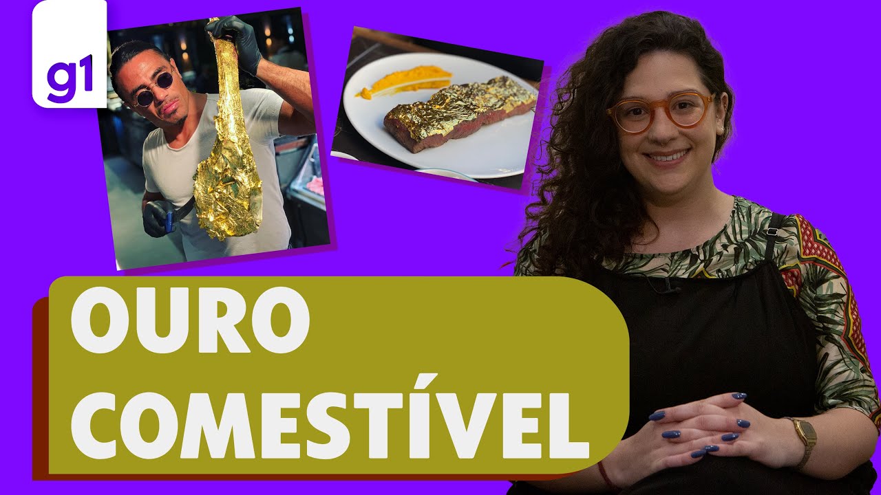 Comer ouro faz mal? Custa caro? Qual é o gosto? | g1 Explica
