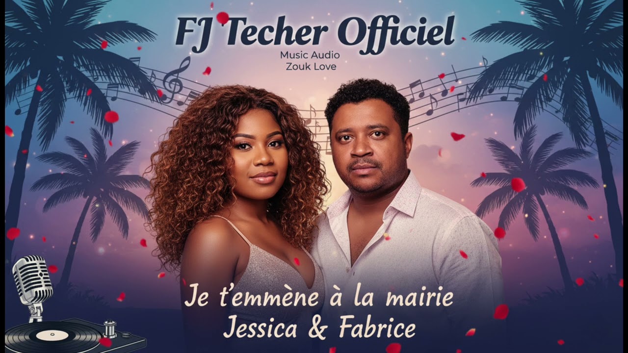 ZOUK  - Je t'emm&egrave;ne &agrave; la mairie - Nouveaut&eacute; Audio Officiel By Fjtecher Zouk 2025( Fabrice & Jessica)