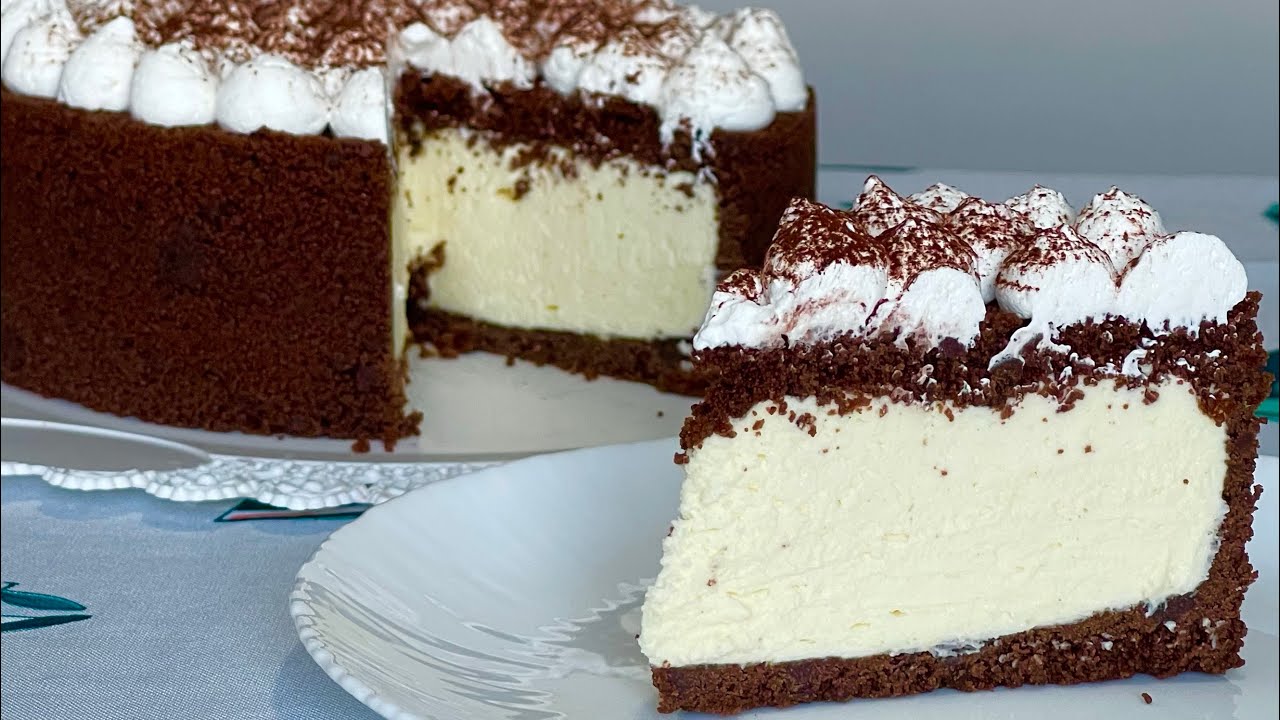 Tort cu smântâna fără coacere/Torta senza cottura