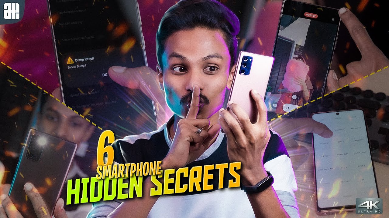 എന്തൊക്കെ അറിയാനിണ്ട് 🤪 6 Smartphone Hidden Secret Tricks 🔥