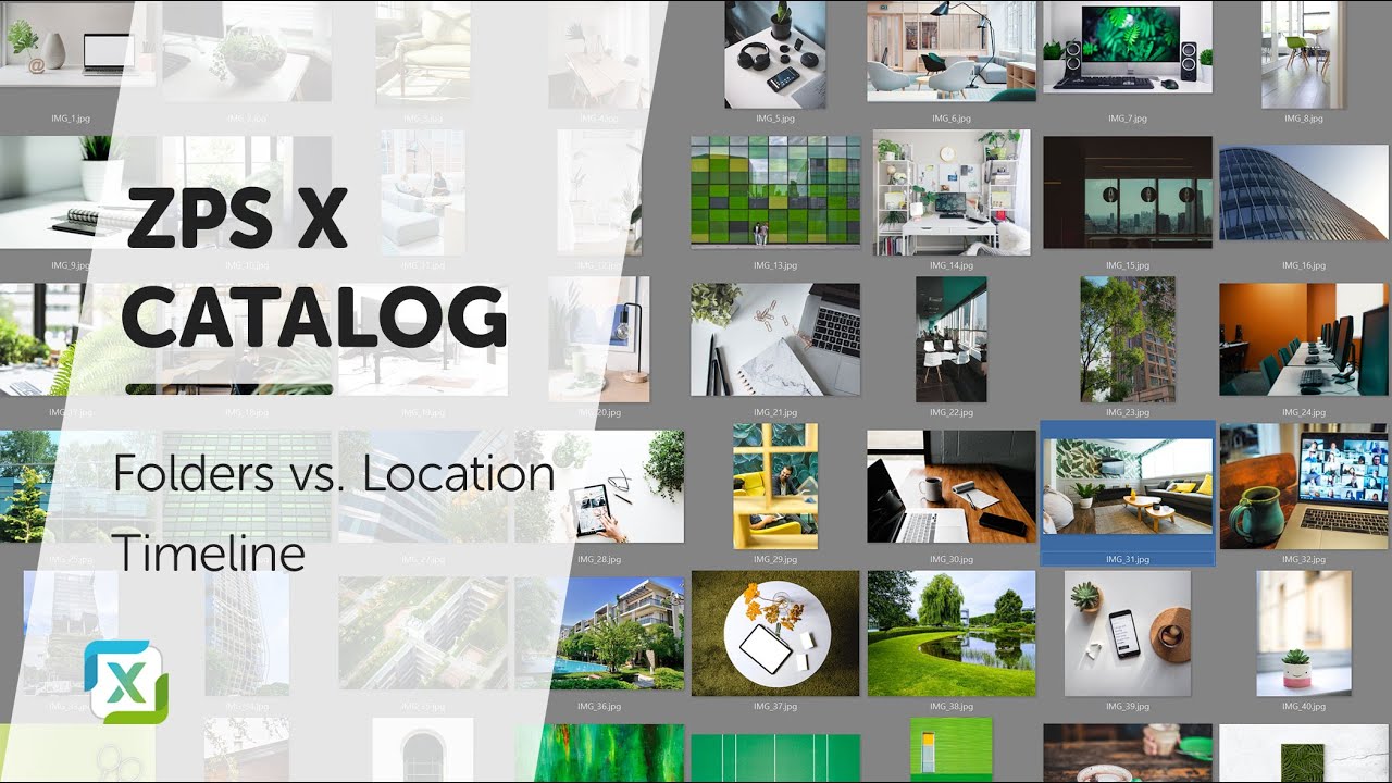 Catalog - Folders and Location Timeline