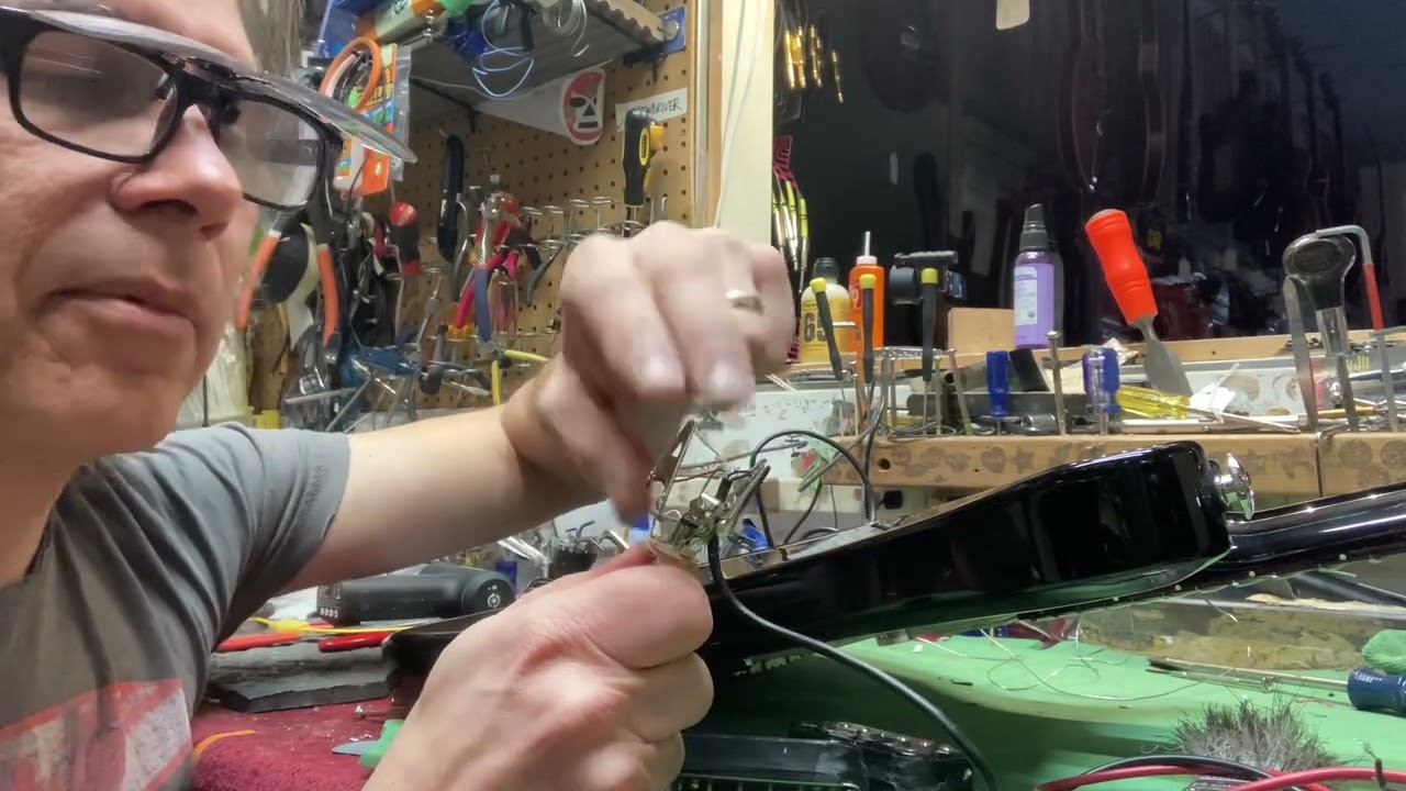 Dimarzio humbucker installation into Korean PRS