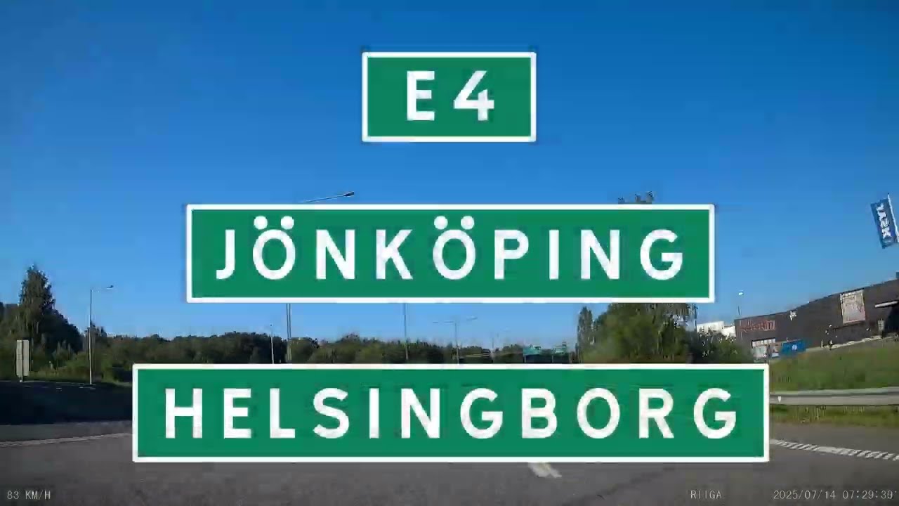 E4, Jönköping-Helsingborg