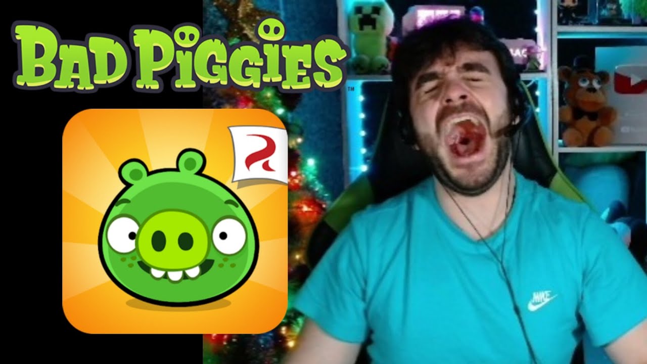 Sr.Tumbao se TILTEA y ROMPE SUS CASCOS por un nivel de Bad Piggies