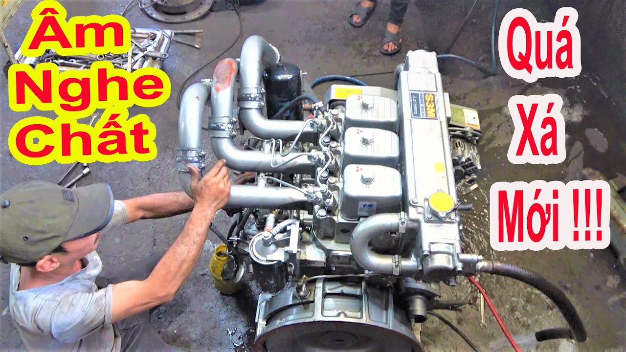 Máy Mitsubishi Mới Về || Tiếng Nổ Nghe Thật Đã Lỗ Tai