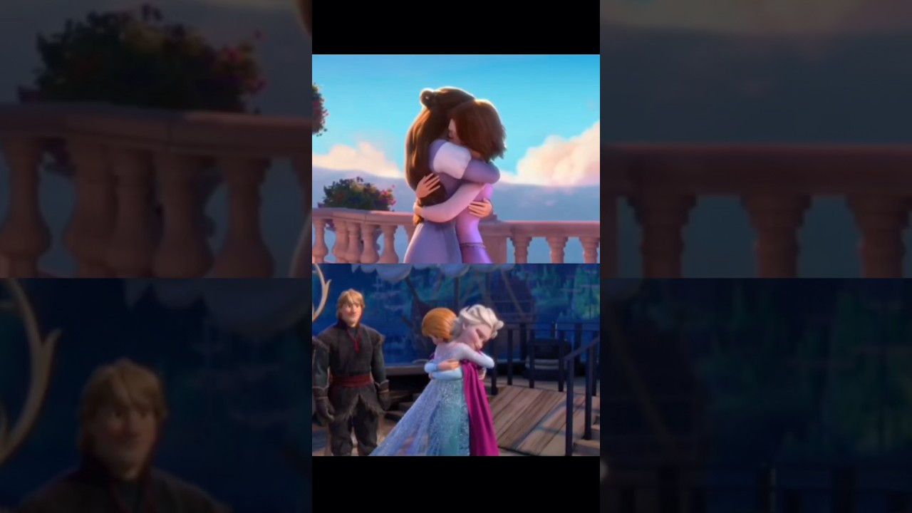 similarities between elsa and rapunzel💖✨|| #frozen #tangled #rapunzel #elsa#shorts