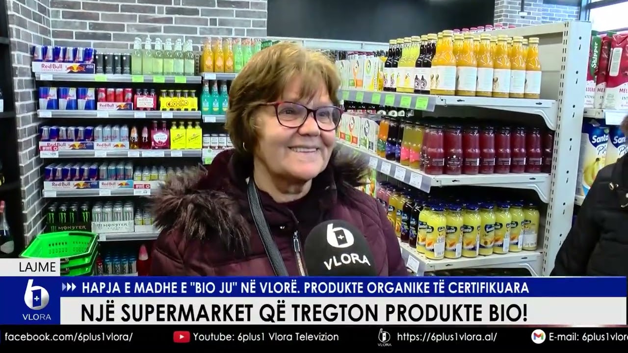 Një Supermarket që tregton produkte bio! Hapja e madhe e 