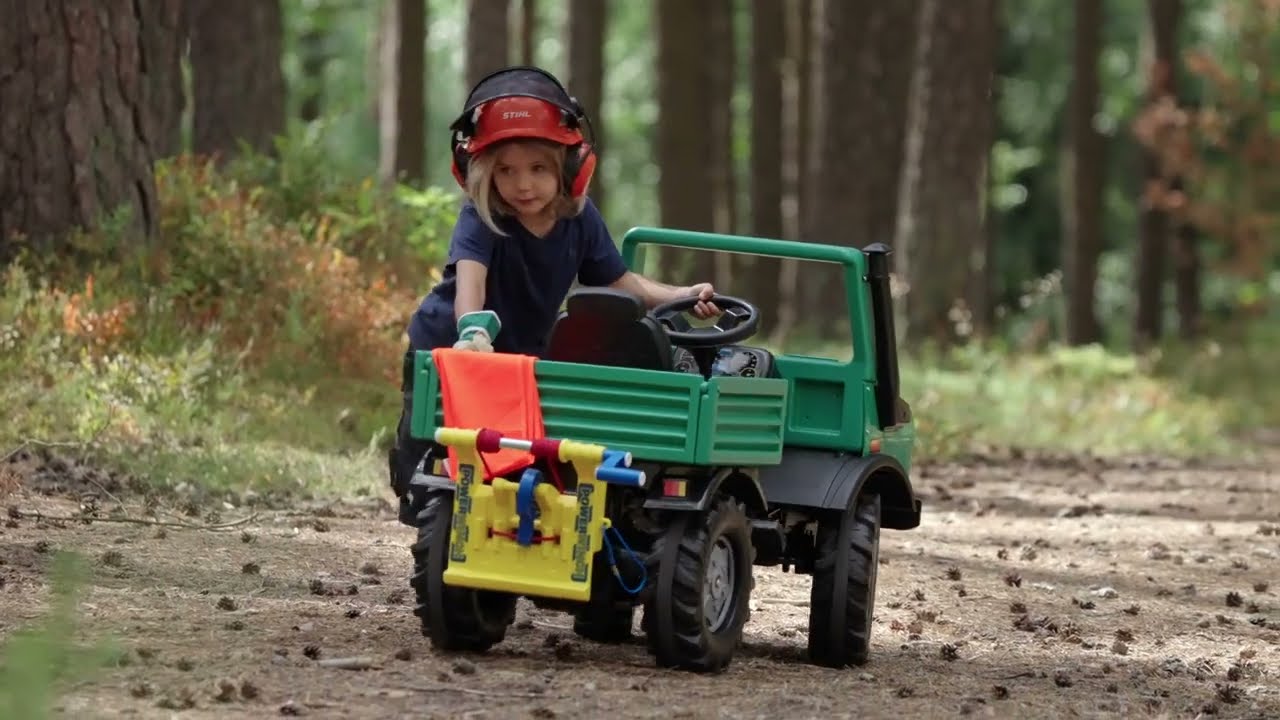rollyUnimog Forst | Mercedes Benz (item no. 038244) | rolly toys