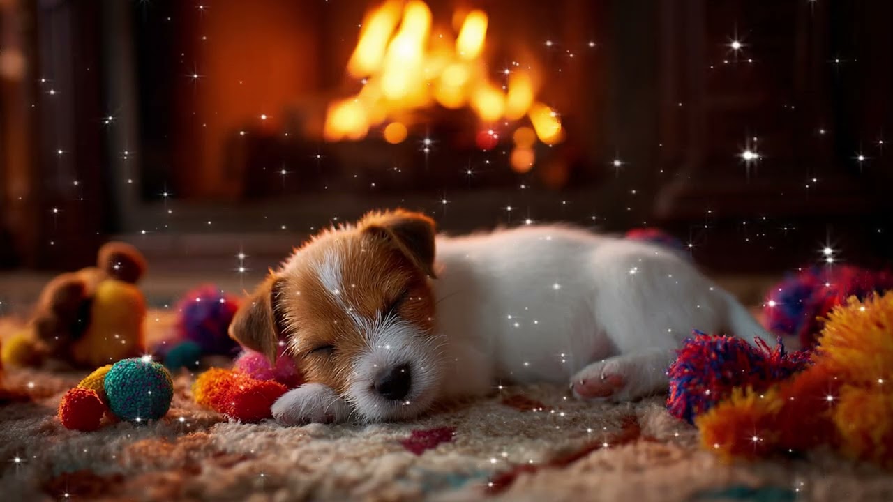 Relaxing Music for Dogs to Sleep 🐶 Comfortable Night Sounds 🎵 Psychological Calm & Stress Relief
