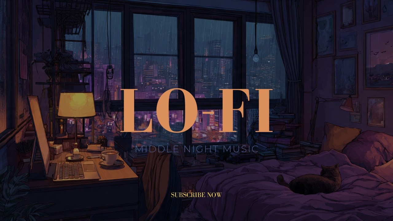 lo-fi hop para noches de lluvia 🌧️ beats para estudiar, dormir y relajarse