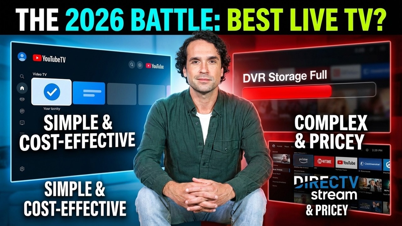 YouTube TV против DIRECTV STREAM в 2026 году &mdash; какой сервис потокового вещания телеканалов лучше?
