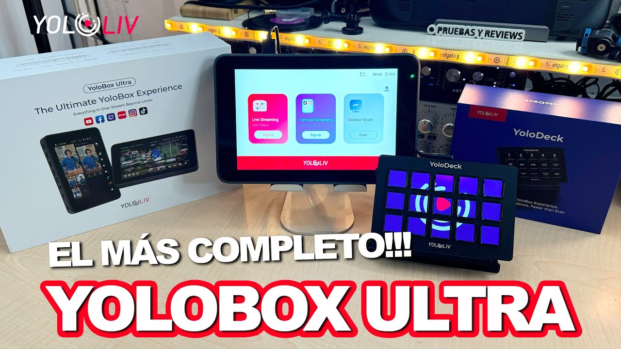 TODO EN UNO YOLOBOX ULTRA, EL + COMPLETO!!! (PRUEBAS Y REVIEWS) EN ESPAÑOL.