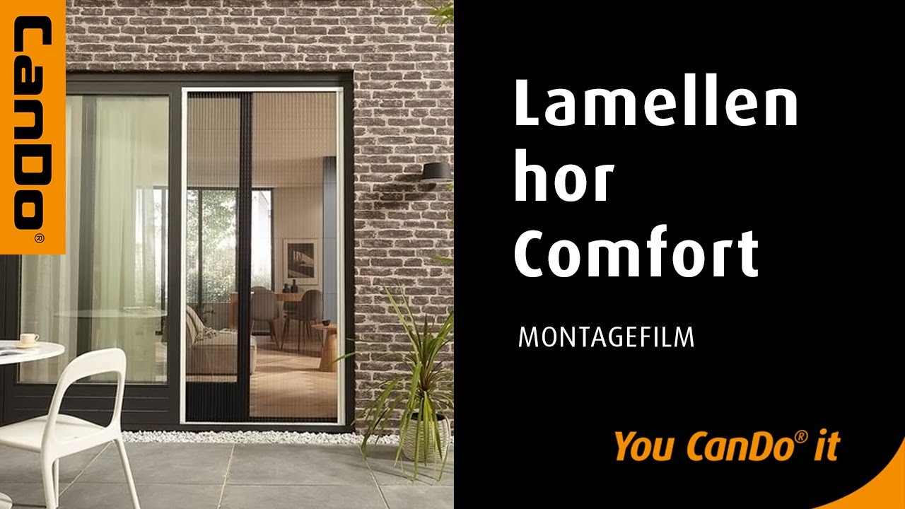 CanDo Lamellenhor Comfort montagefilm