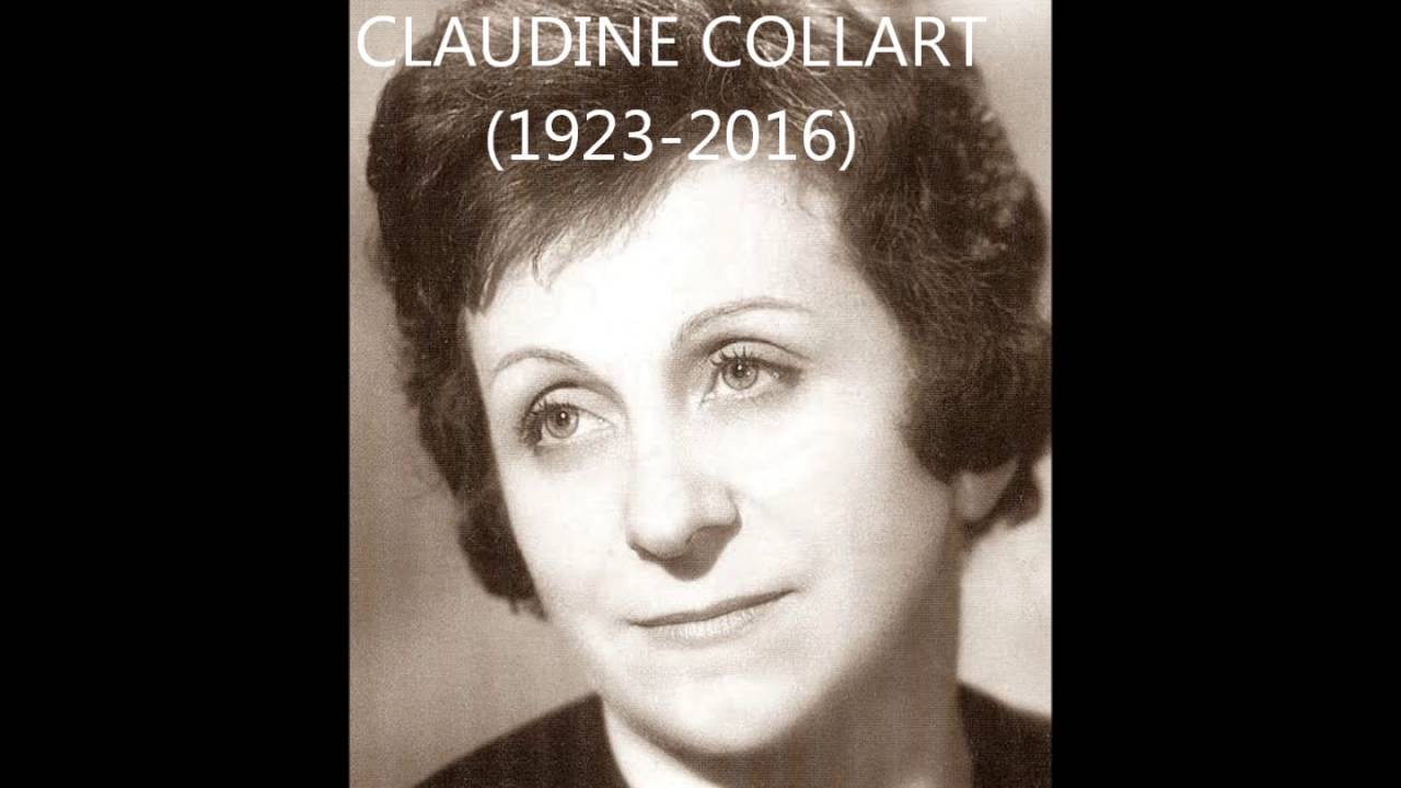 IN MEMORIAM CLAUDINE COLLART (1923-2016)