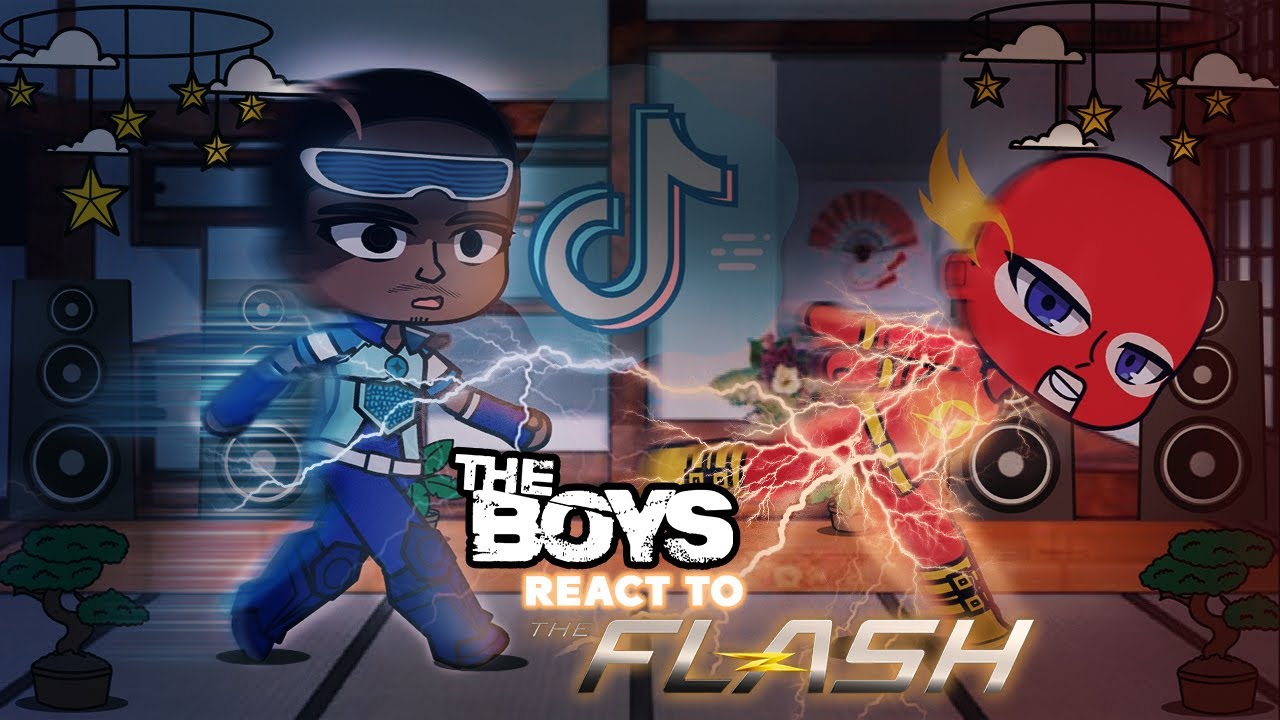 the seven react to the flash//(4/4)//the boys x dc//gacha//O.R.A.M