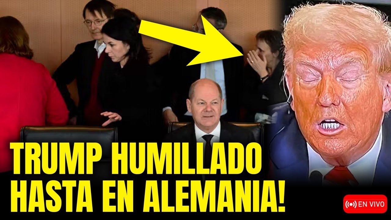 🚨 TRUMP HUMILLADO EN ALEMANIA! ESTO SE SALIÓ DE CONTROL