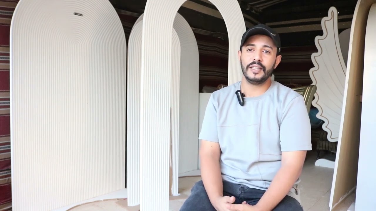 شاب من معان  ينشئ مشروعة الخاص رغم التحديات