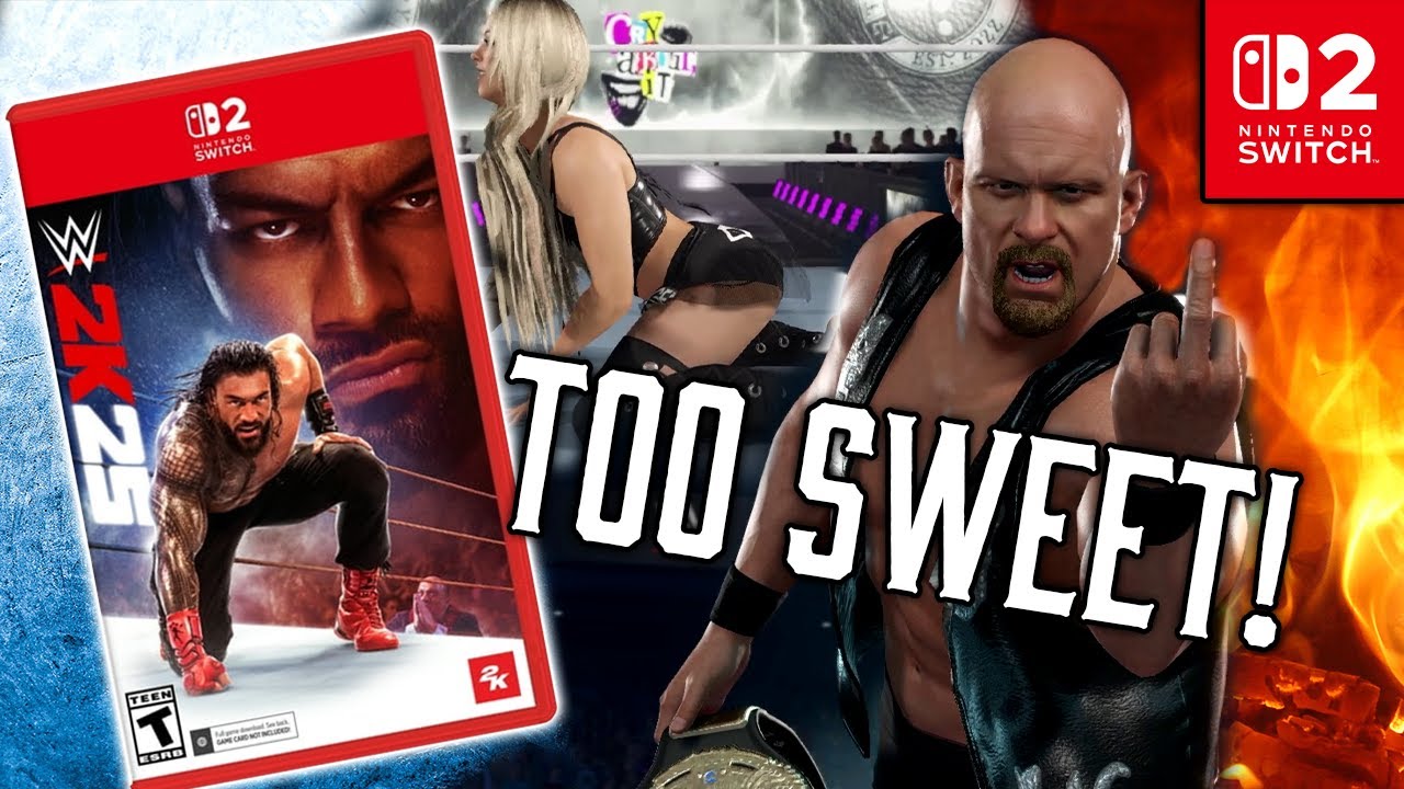 Playing WWE 2K25 On Nintendo Switch 2 Is TOO SWEET!