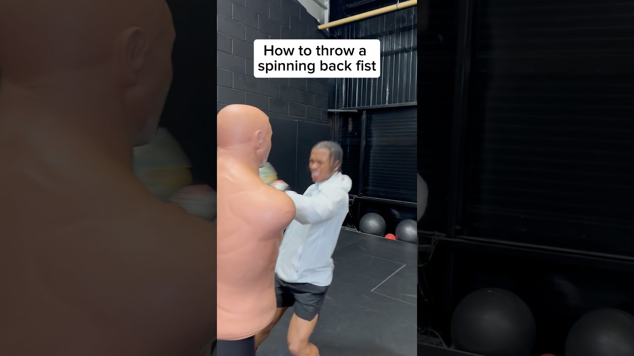 How to throw a spinning back fist