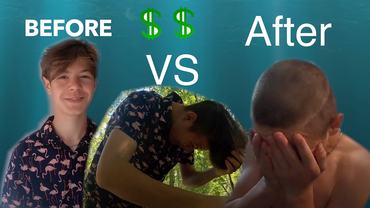 My Dad bet be 100$ to do this(emotional)