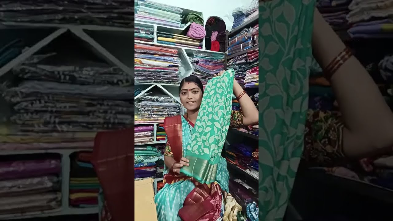 Marshmallow miss print sarees computer work blouses space silk sarees Low cost lo