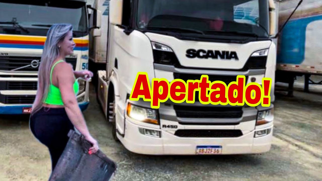 Essa manobra pra engatar tá muito apertado! É o “óh”!