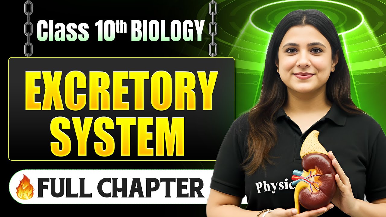 Excretory System Complete Chapter in One Shot | Class 10 Biology | ICSE Board | LEGEND 2026
