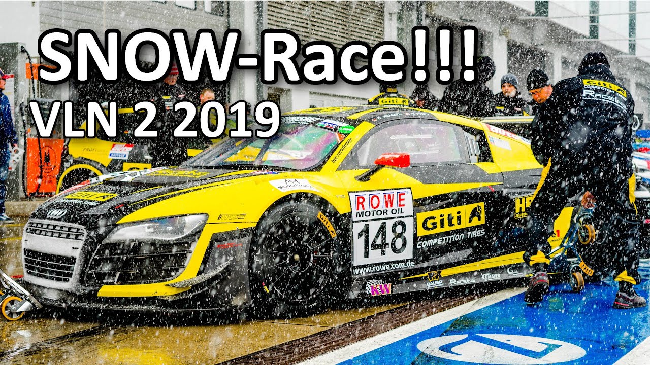 Snow at the N&uuml;rburgring 2019 - VLN2 Impressions - Team RaceIng