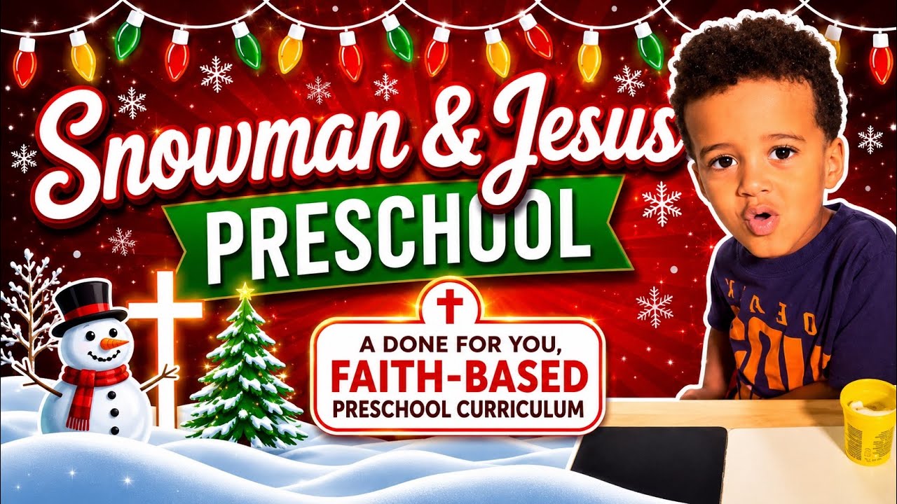 I Used Snow to Teach My Child About Jesus ❄️