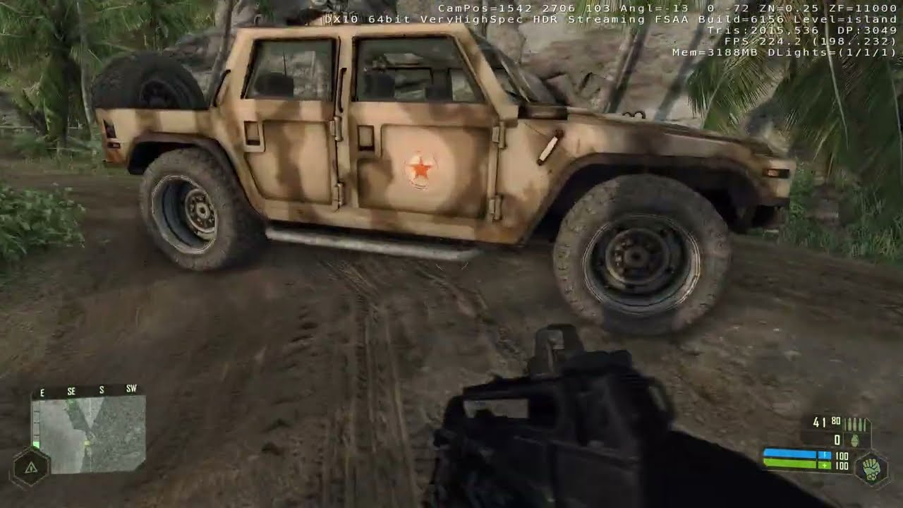 Crysis (2007) | QHD & Max | 13900KS 6.2Ghz + RTX 4090 + 8800MT CL36