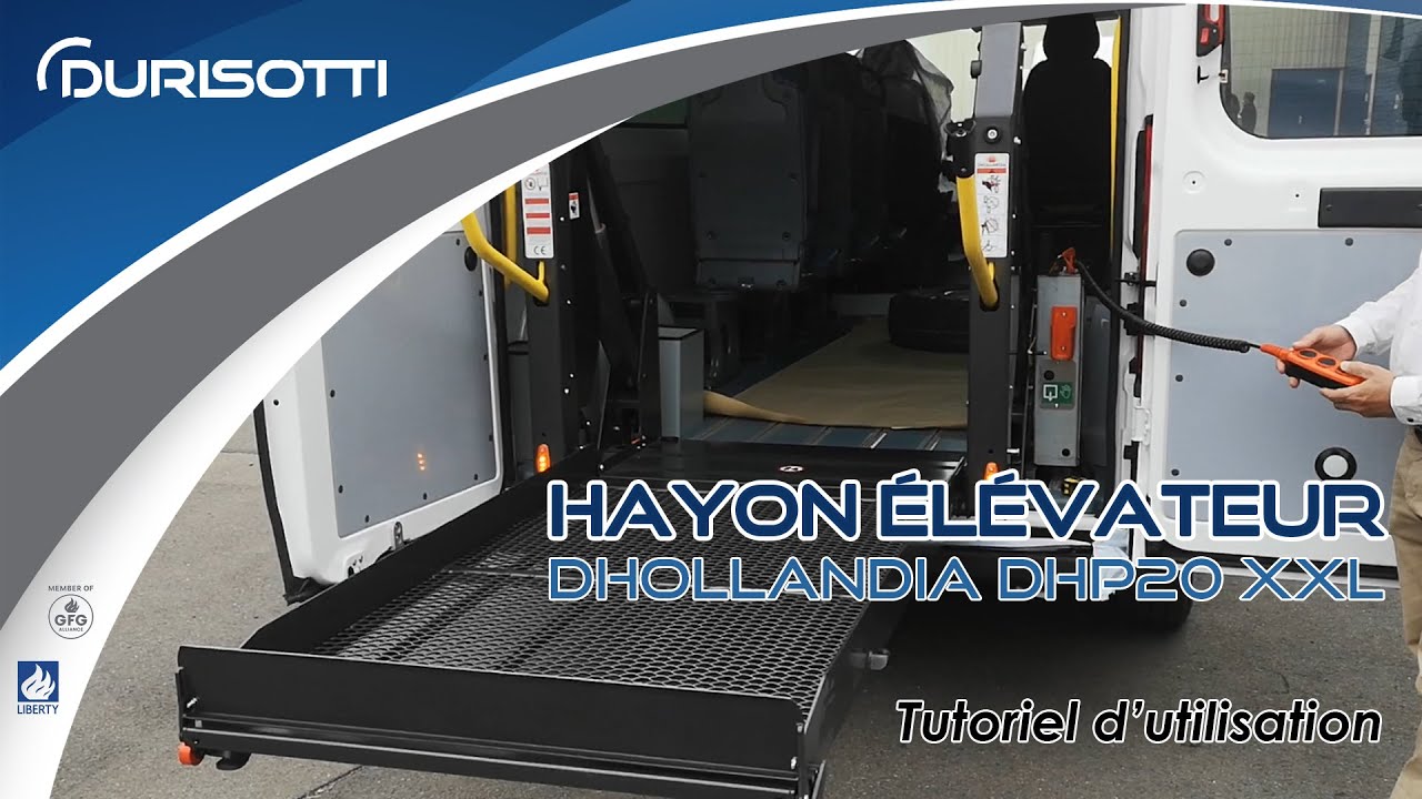 Hayon élévateur Dhollandia DHP 20 XXL