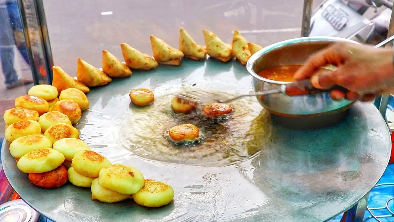 Delhi Chaat | Aloo Tikki | Papdi Chaat | Dahi Puri At One Place | Street Food Compilation