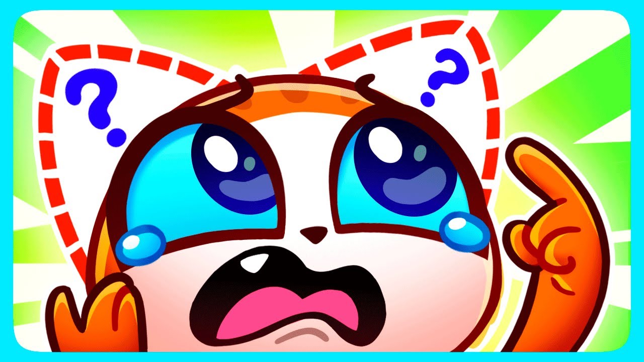 😭 Where is My Nose Song?! 😭 Where Are My Ears 😭 No, No! Baby, Don't Cry! 😭 Music Video by Purr-Purr