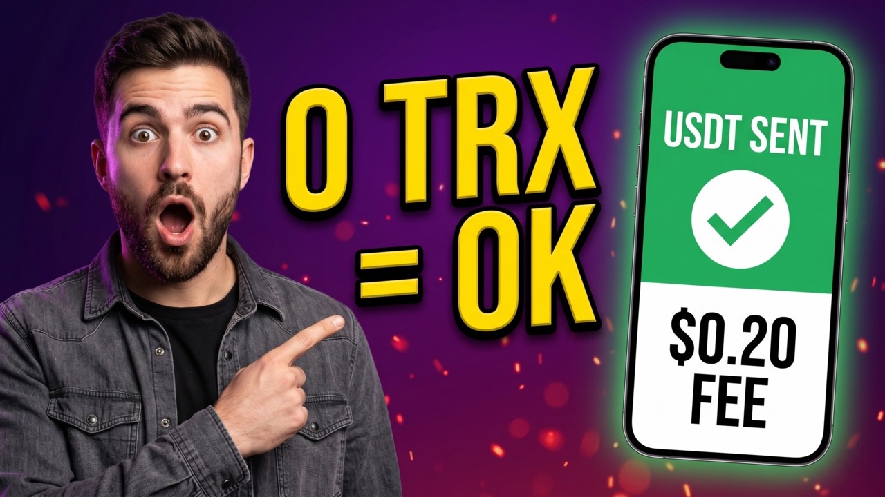 How to Send USDT Without TRX | Tron Energy Rental Guide (0 TRX Fix)
