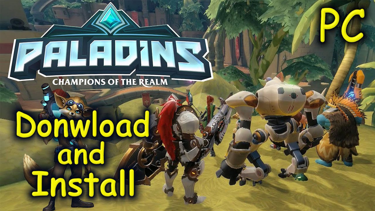 How to Download and Install Paladins - Free FPS [PC]