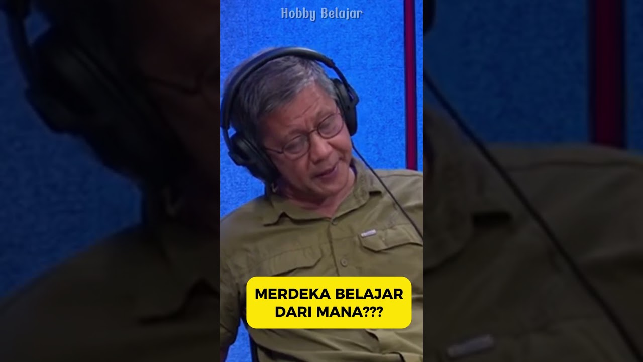 Merdeka Belajar Dari Mana #politik #rockygerung #kurikulummerdeka